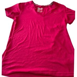 🐝Nike Running Shirt • Women’s Size Medium • Pink • Short-Sleeve Top • Worn Once